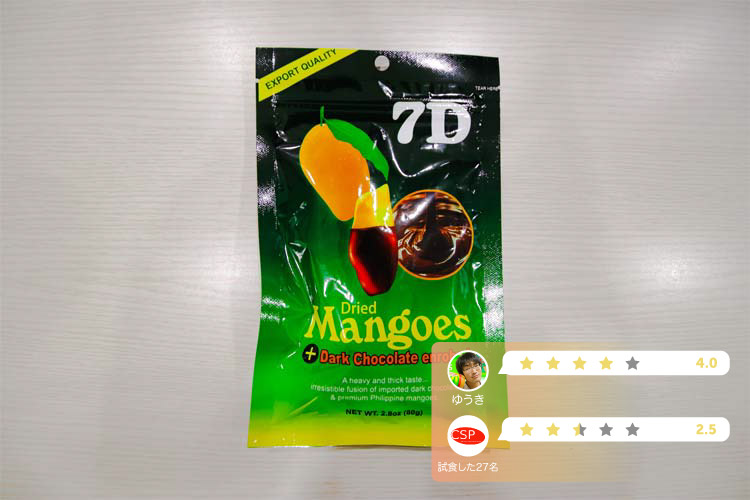 7D Dried Mangoes + Dark Chocolate enrobed