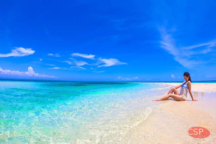 パンダノン島の美しい砂浜