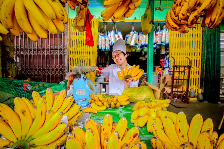 バナナ売り場